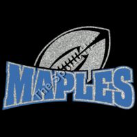 Maples Football Glitter Thumbnail