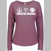 3077 Ladies' Extra Soft Tri-Blend Longsleeve Thumbnail