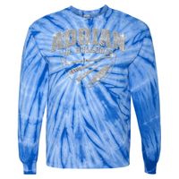 240CY Adult Cyclone Vat-Dyed Pinwheel Long Sleeve T-Shirt Thumbnail