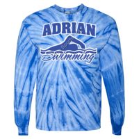 240CY Adult Cyclone Vat-Dyed Pinwheel Long Sleeve T-Shirt Thumbnail
