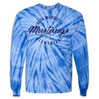 240CY Adult Cyclone Vat-Dyed Pinwheel Long Sleeve T-Shirt Thumbnail