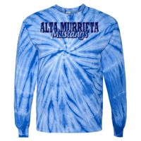 240CY Adult Cyclone Vat-Dyed Pinwheel Long Sleeve T-Shirt Thumbnail