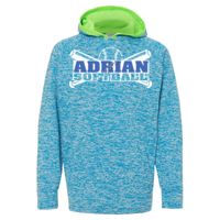 8610 Youth Cosmic Fleece Hooded Pullover Sweatshirt Thumbnail