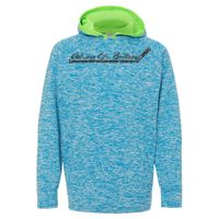 8610 Youth Cosmic Fleece Hooded Pullover Sweatshirt Thumbnail