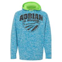 8610 Youth Cosmic Fleece Hooded Pullover Sweatshirt Thumbnail