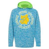 8610 Youth Cosmic Fleece Hooded Pullover Sweatshirt Thumbnail