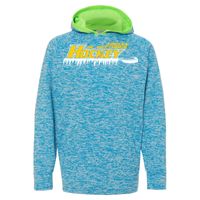 8610 Youth Cosmic Fleece Hooded Pullover Sweatshirt Thumbnail
