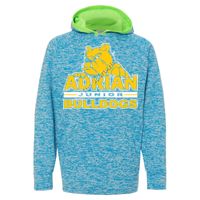 8610 Youth Cosmic Fleece Hooded Pullover Sweatshirt Thumbnail