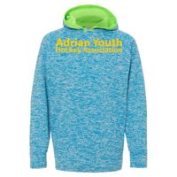 8610 Youth Cosmic Fleece Hooded Pullover Sweatshirt Thumbnail