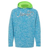 8610 Youth Cosmic Fleece Hooded Pullover Sweatshirt Thumbnail