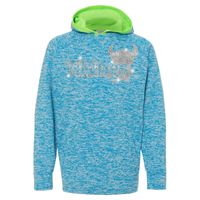 8610 Youth Cosmic Fleece Hooded Pullover Sweatshirt Thumbnail