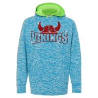 8610 Youth Cosmic Fleece Hooded Pullover Sweatshirt Thumbnail