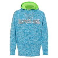 8610 Youth Cosmic Fleece Hooded Pullover Sweatshirt Thumbnail