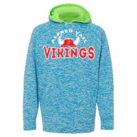 8610 Youth Cosmic Fleece Hooded Pullover Sweatshirt Thumbnail