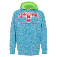 8610 Youth Cosmic Fleece Hooded Pullover Sweatshirt Thumbnail