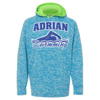 8610 Youth Cosmic Fleece Hooded Pullover Sweatshirt Thumbnail