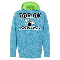 8610 Youth Cosmic Fleece Hooded Pullover Sweatshirt Thumbnail