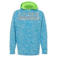 8610 Youth Cosmic Fleece Hooded Pullover Sweatshirt Thumbnail