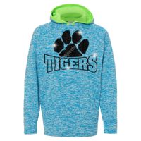 8610 Youth Cosmic Fleece Hooded Pullover Sweatshirt Thumbnail