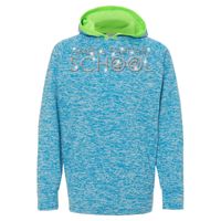 8610 Youth Cosmic Fleece Hooded Pullover Sweatshirt Thumbnail