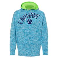 8610 Youth Cosmic Fleece Hooded Pullover Sweatshirt Thumbnail