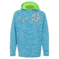 8610 Youth Cosmic Fleece Hooded Pullover Sweatshirt Thumbnail
