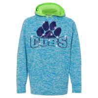 8610 Youth Cosmic Fleece Hooded Pullover Sweatshirt Thumbnail