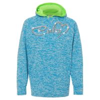 8610 Youth Cosmic Fleece Hooded Pullover Sweatshirt Thumbnail