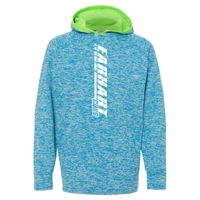 8610 Youth Cosmic Fleece Hooded Pullover Sweatshirt Thumbnail