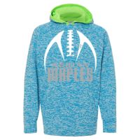 8610 Youth Cosmic Fleece Hooded Pullover Sweatshirt Thumbnail