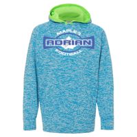 8610 Youth Cosmic Fleece Hooded Pullover Sweatshirt Thumbnail