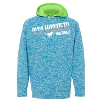 8610 Youth Cosmic Fleece Hooded Pullover Sweatshirt Thumbnail