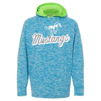 8610 Youth Cosmic Fleece Hooded Pullover Sweatshirt Thumbnail