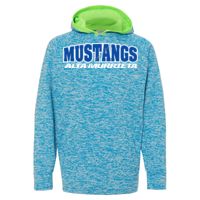 8610 Youth Cosmic Fleece Hooded Pullover Sweatshirt Thumbnail