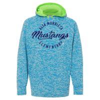 8610 Youth Cosmic Fleece Hooded Pullover Sweatshirt Thumbnail
