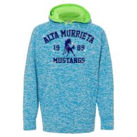 8610 Youth Cosmic Fleece Hooded Pullover Sweatshirt Thumbnail
