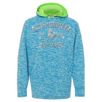 8610 Youth Cosmic Fleece Hooded Pullover Sweatshirt Thumbnail