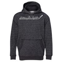 8606 Youth Glitter French Terry Hooded Pullover Thumbnail