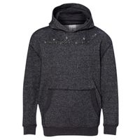 8606 Youth Glitter French Terry Hooded Pullover Thumbnail
