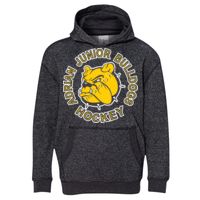 8606 Youth Glitter French Terry Hooded Pullover Thumbnail