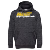 8606 Youth Glitter French Terry Hooded Pullover Thumbnail