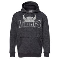 8606 Youth Glitter French Terry Hooded Pullover Thumbnail