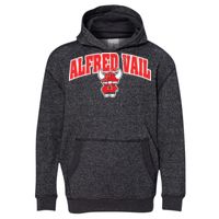 8606 Youth Glitter French Terry Hooded Pullover Thumbnail