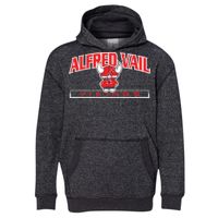 8606 Youth Glitter French Terry Hooded Pullover Thumbnail