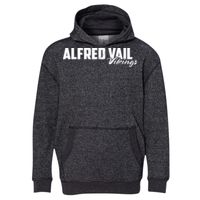 8606 Youth Glitter French Terry Hooded Pullover Thumbnail