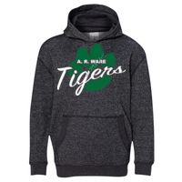 8606 Youth Glitter French Terry Hooded Pullover Thumbnail