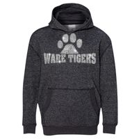 8606 Youth Glitter French Terry Hooded Pullover Thumbnail