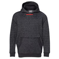 8606 Youth Glitter French Terry Hooded Pullover Thumbnail