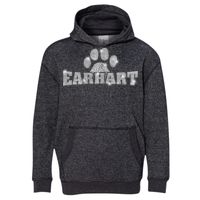 8606 Youth Glitter French Terry Hooded Pullover Thumbnail