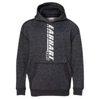 8606 Youth Glitter French Terry Hooded Pullover Thumbnail